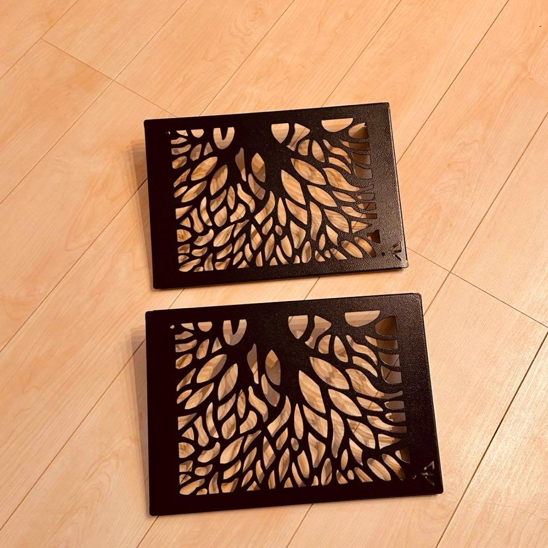 T*x様 極レア Black Design ハレテーブル用 アイアンプレート ツ BLACK DESIGN(ブラックデザイン)のハレテーブルがアイアンプレート付き