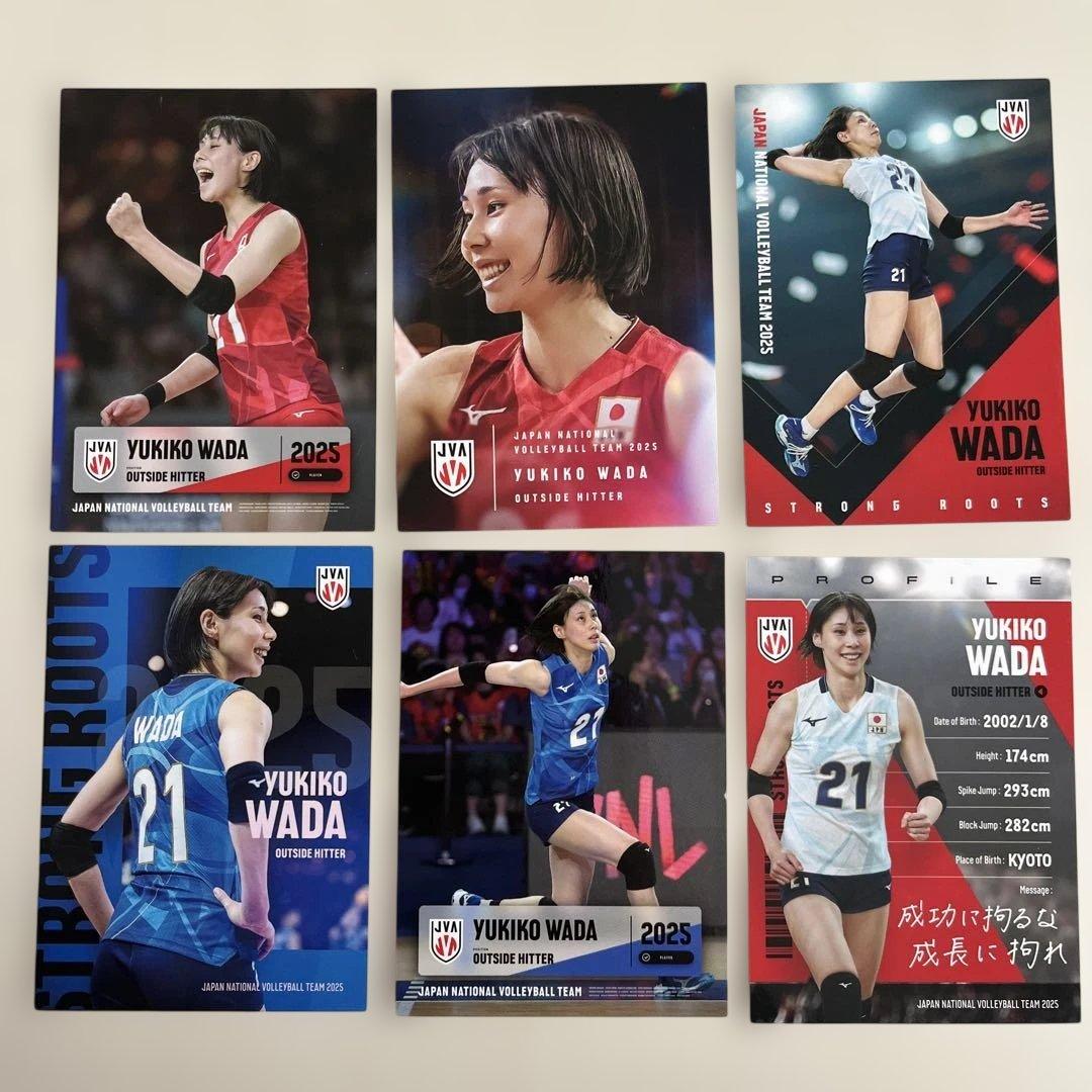 和田由紀子 バレーボール女子 日本代表2025 レギュラー 女子バレー 6