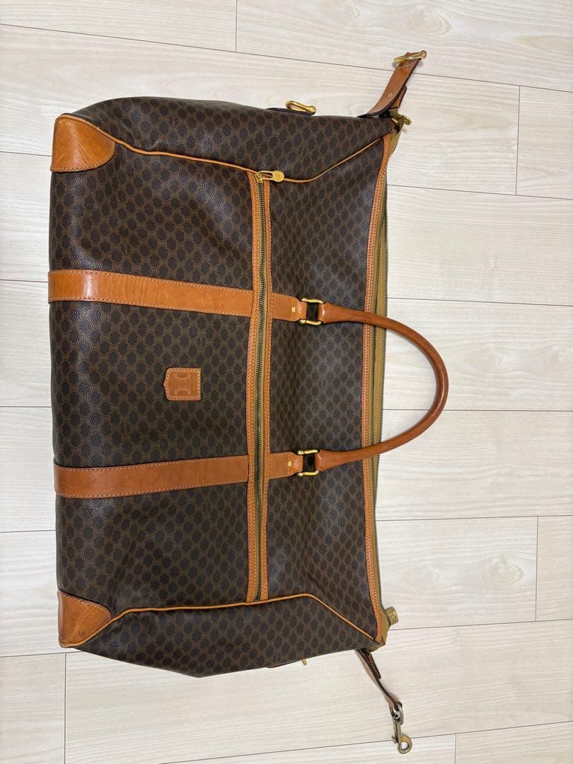 CELINE セリーヌ　マカダム柄　ボストンバック 旅行