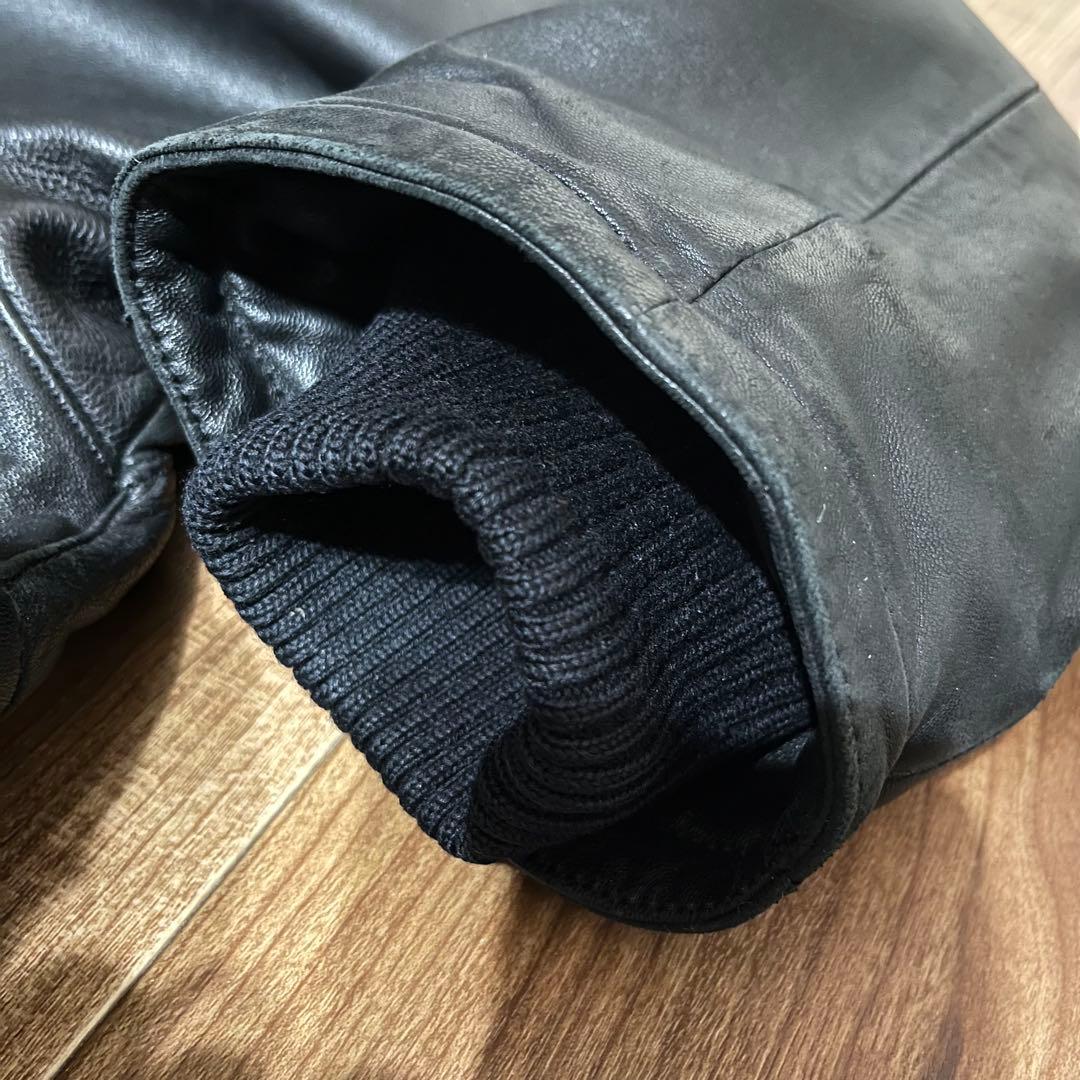 マリテフランソワジルボー レザー フーディー ブルゾン 80s - メルカリ