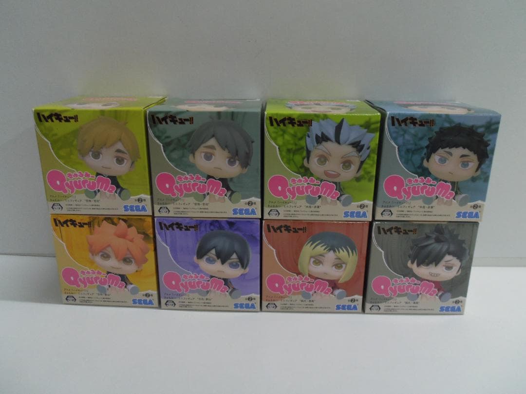 【未開封品】きゅるみー　ミニフィギュア　ハイキュー!!　8体（4セット） ハイキュー！！劇場版」 きゅるみー ミニフィギュア“黒尾＆孤爪”(EX