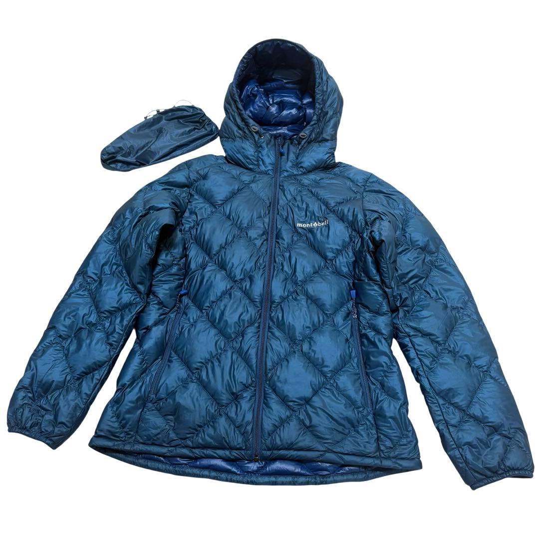 美品 montbell スペリオダウンパーカ ダウンジャケット レディース L