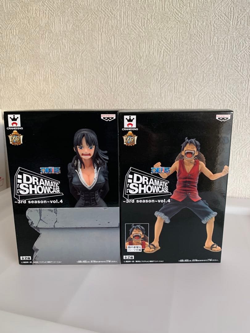 ワンピース Dramatic Showcase ルフィ ロビン 2体セット