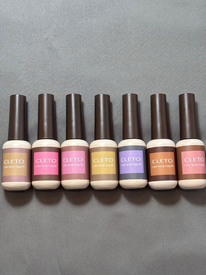 ジェルネイル・ネイルシール CLETO color lamp mag set