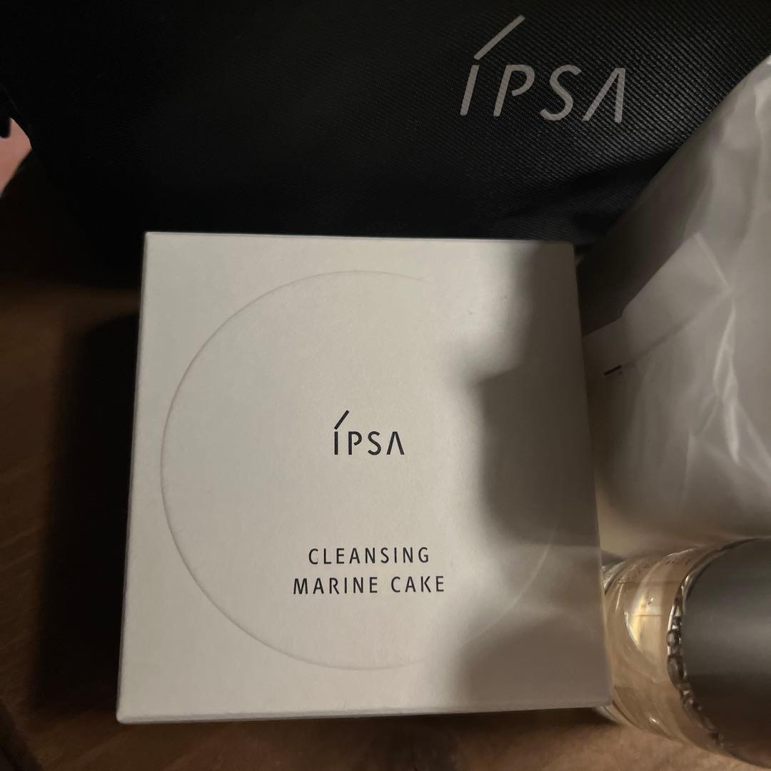 新品未開封】 IPSA クレンジング マリンケイクeコットン 化粧水4点