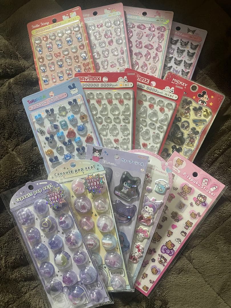 ボンボンドロップシール サンリオ ディズニー プチドロ 正規品