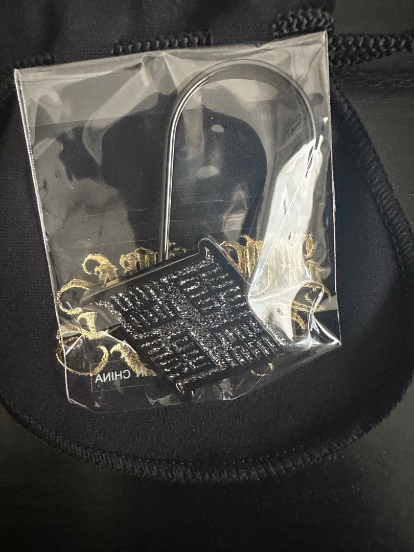 麻 LOGO KEY HOLDER GLITTER 舐達麻 BUDSPOOL