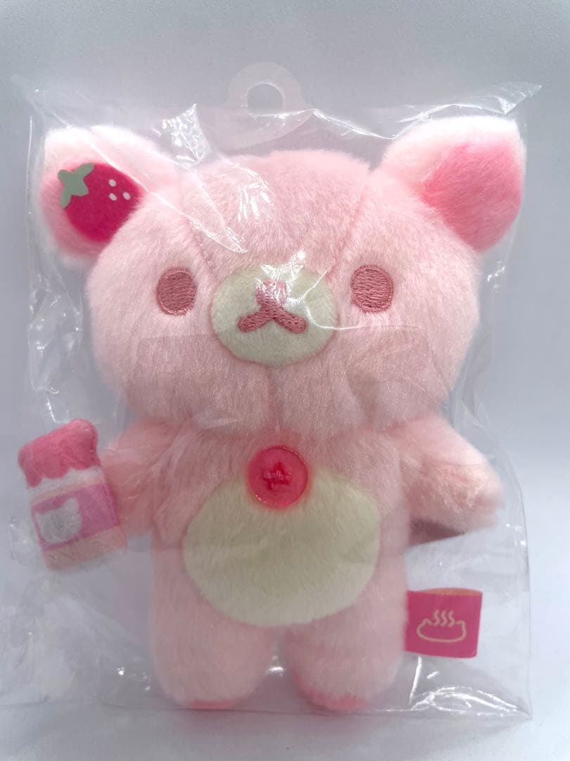 新品 コリラックマ ぶらさげぬいぐるみ いちごミルク - メルカリ