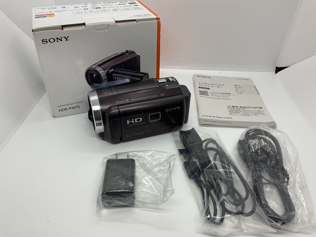 SONY HDR-PJ675 ハンディカム ビデオカメラ プロジェクター内蔵