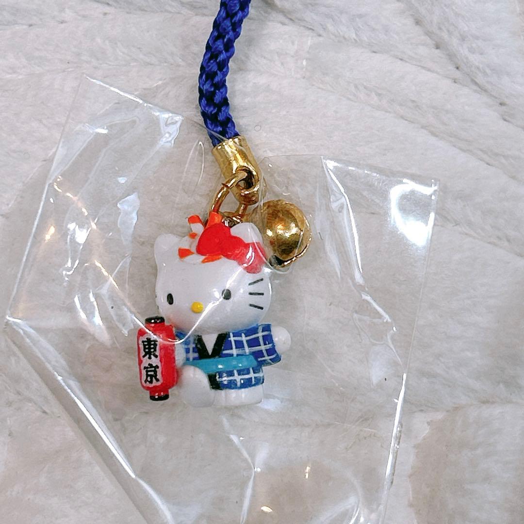 ハローキティ ストラップ 江戸前 東京限定 - メルカリ