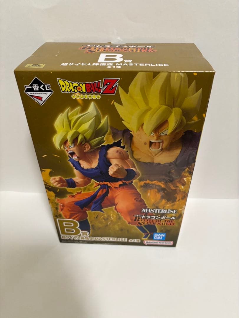 一番くじ ドラゴンボール B賞 超サイヤ人 孫悟空 MASTERLISE