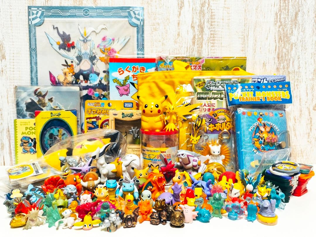 ポケモン ミニフィギュア グッズ まとめ売り Pokemon 任天堂 当時物