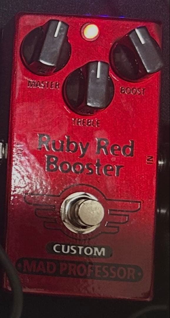 ギター MAD PROFESSOR Ruby Red Booster