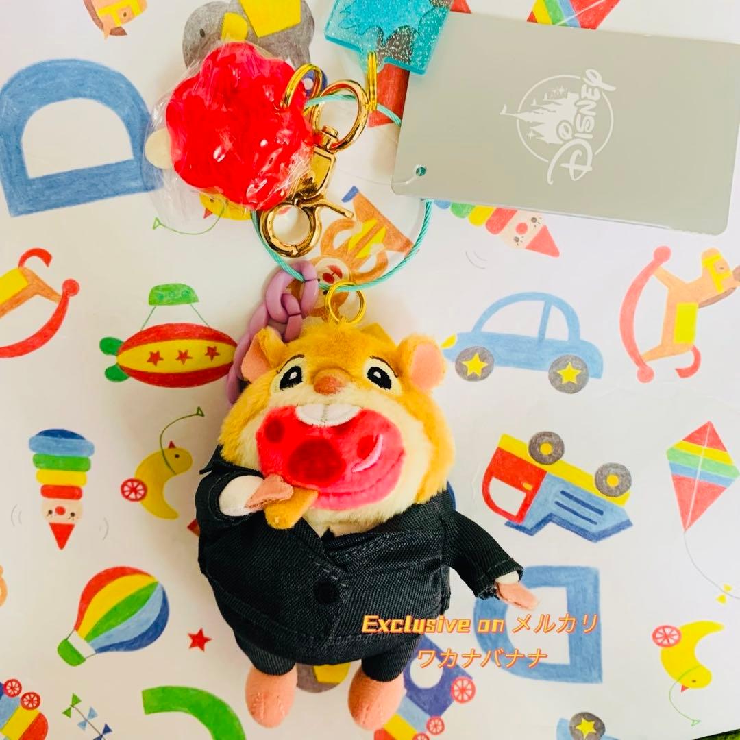 ズートピア レミングのビジネスマン ぬいぐるみキーホルダー・キー