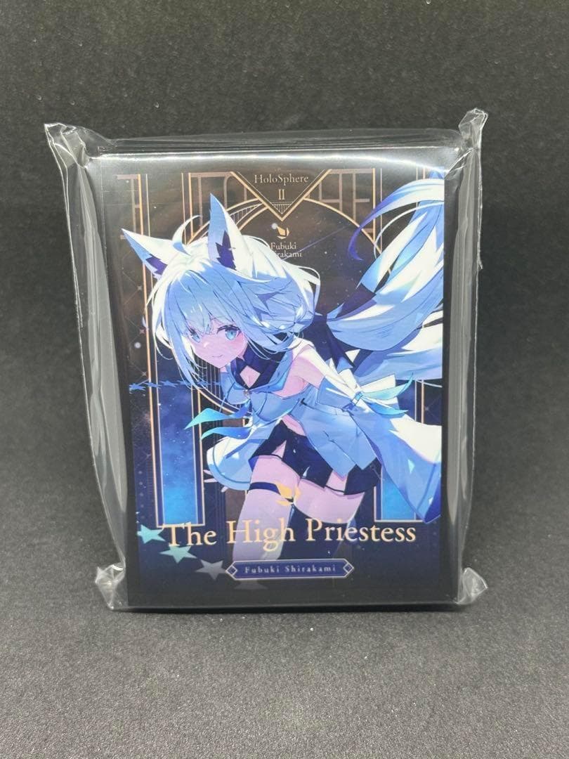 白上フブキ 大神ミオ カードスリーブ ホロライブ フブミオ - メルカリ