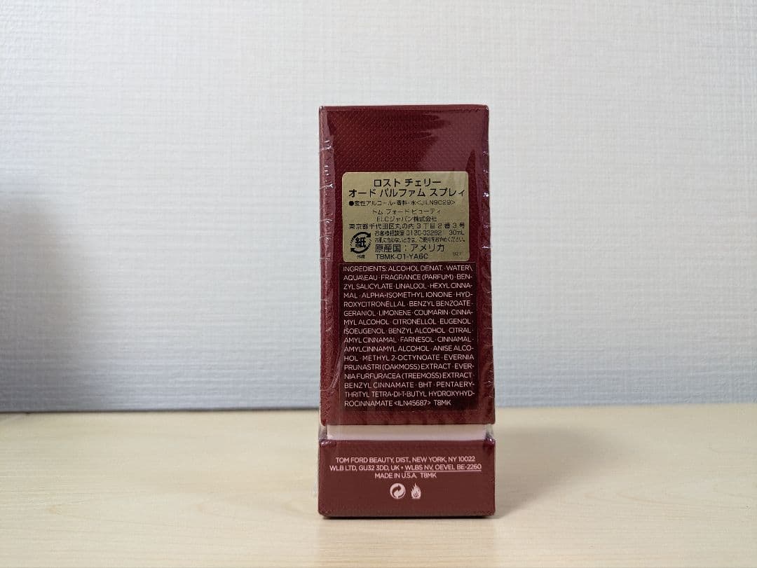 TOM FORDトムフォード ロスト チェリー オードパルファム 30ml