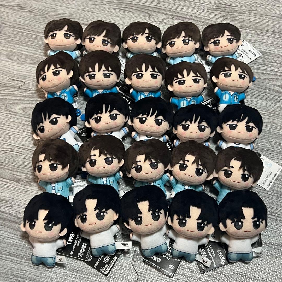 TWS ちびぐるみ ナムコ限定 vol.1 vol.2 25体まとめ売り - メルカリ