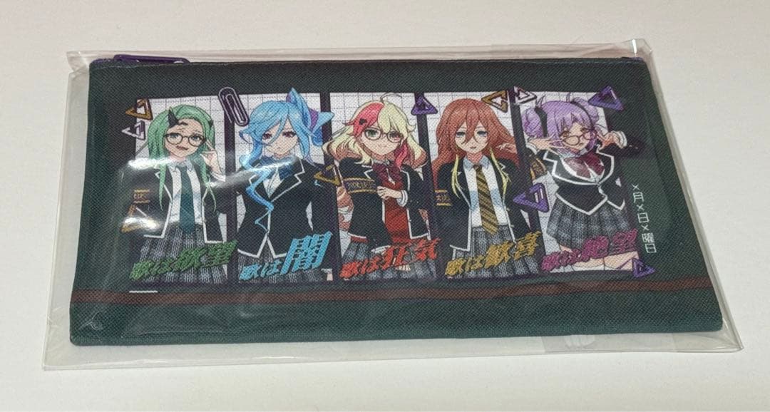 ＜ともち ＞マクロスΔ 池袋デルタ学園　キャラポーチ　闇キューレ