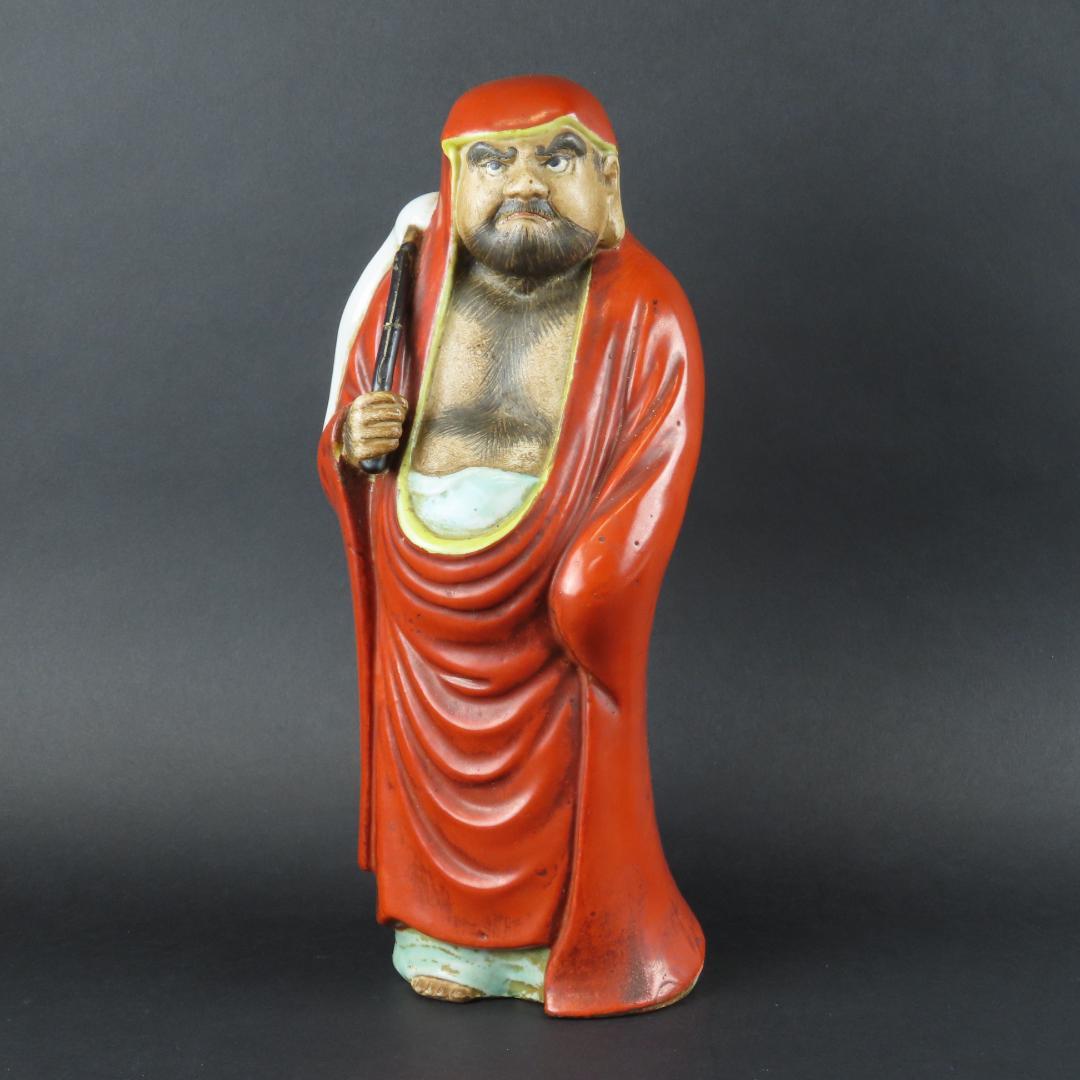 ⭕333 九谷焼 達磨大師 仏像 高27cm 明治時代/禅宗 中国 - メルカリ