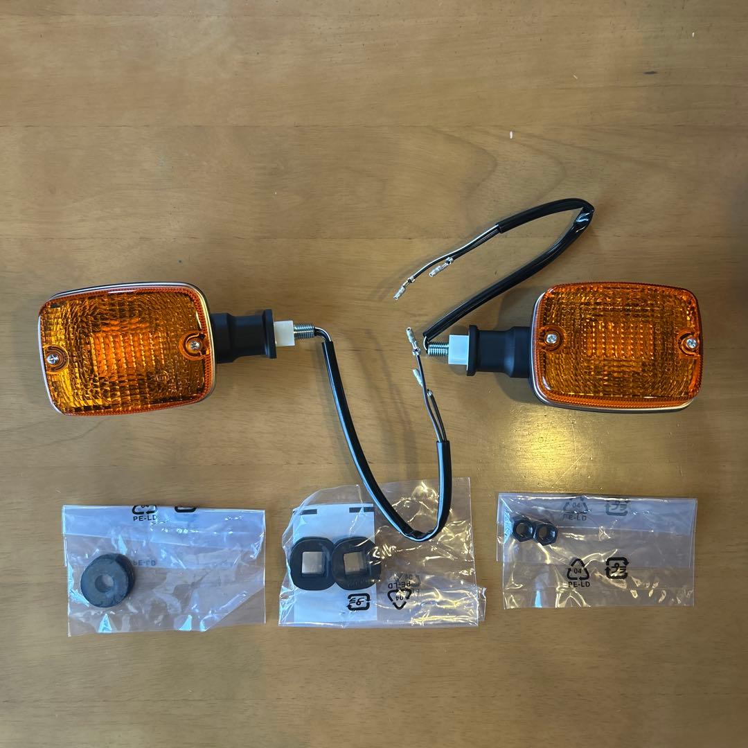 norinoriカタナ1100スズキ純正新品リアウィンカーセット norinori様専用カタナ1100スズキ純正新品リアウィンカーセット - メルカリ