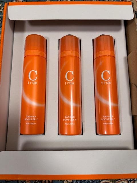 Ctrus シートラス　ブースターセラムC　炭酸　美容液 Amazon.co.jp: Citrus Ctrus Vitamin Carbonated Booster Introductory