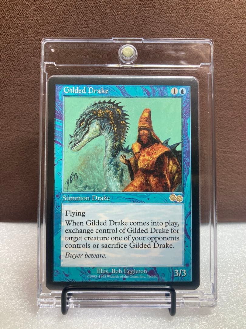 【MTG】金粉のドレイク/Gilded Drake/USG/英語版 MTG 金粉のドレイク Gilded Drake 英語版 MP - メルカリ