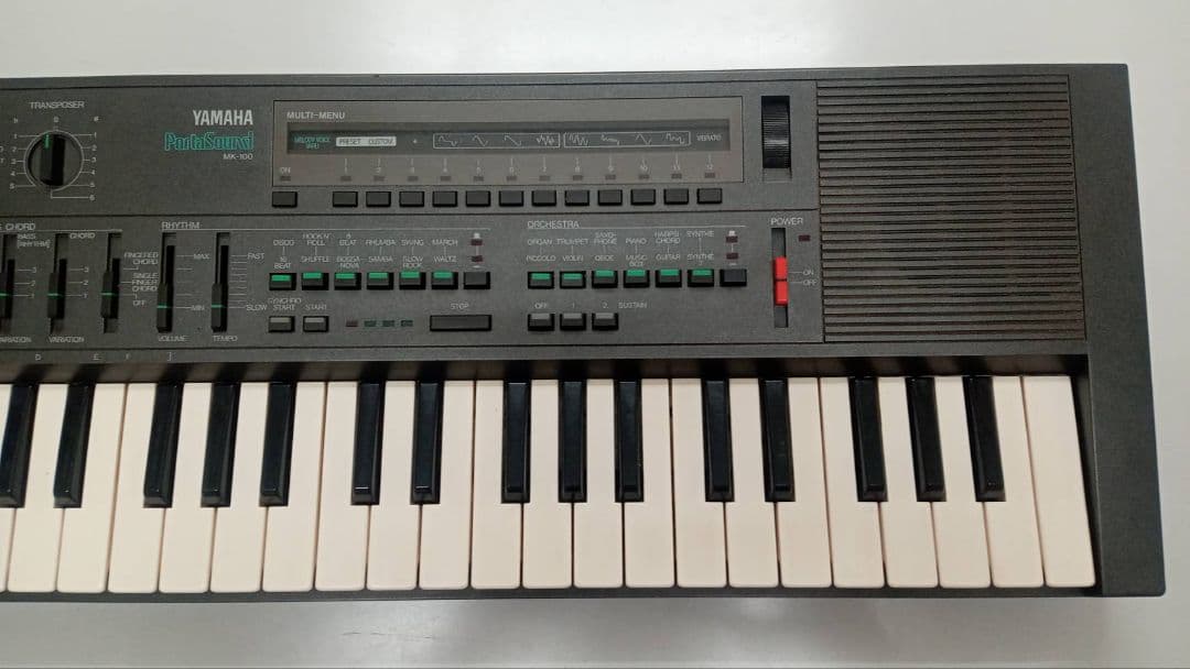 m*x様 【中古動作品】YAMAHA ヤマハ PortaSound MK-100 - メルカリ
