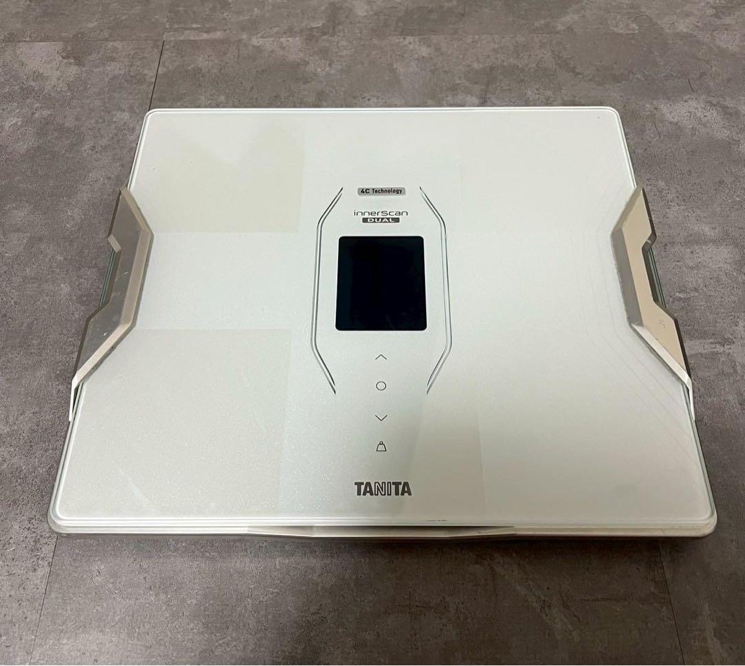 タニタ 体組成計 スマホ連動 RD-915-WH 体重計 ヘルスメーター