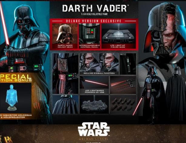 その他 Hot Toys Darth Vader Deluxe DX28