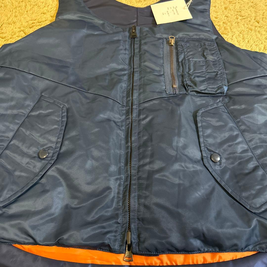 ink（インク） ma-reversibl vest ネイビー