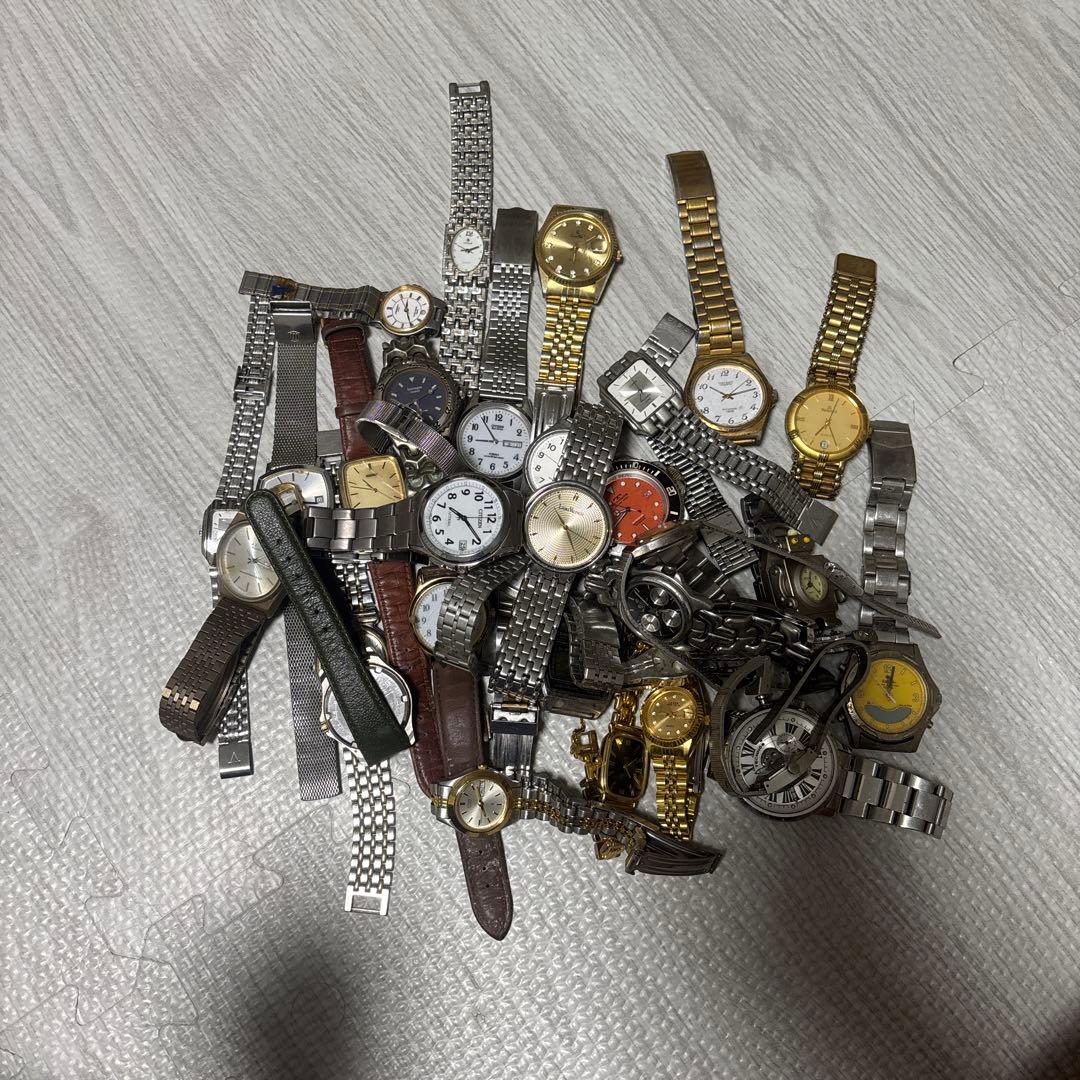 多数のアナログ・デジタル時計セット36個ぐらい