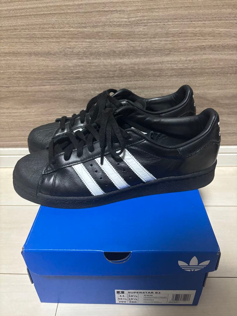 adidas スーパースター82 29cm ブラック