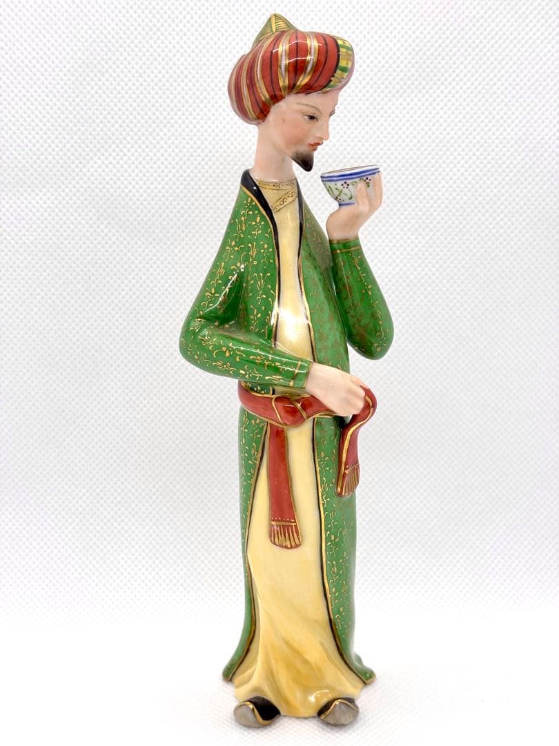 ✨レア✨ヘレンド ペルシアン密画【お茶を楽しむ】フィギュリン 手描きP-5 Herend (ヘレンド) フィギュリン ペルシアン｜トレファクONLINE