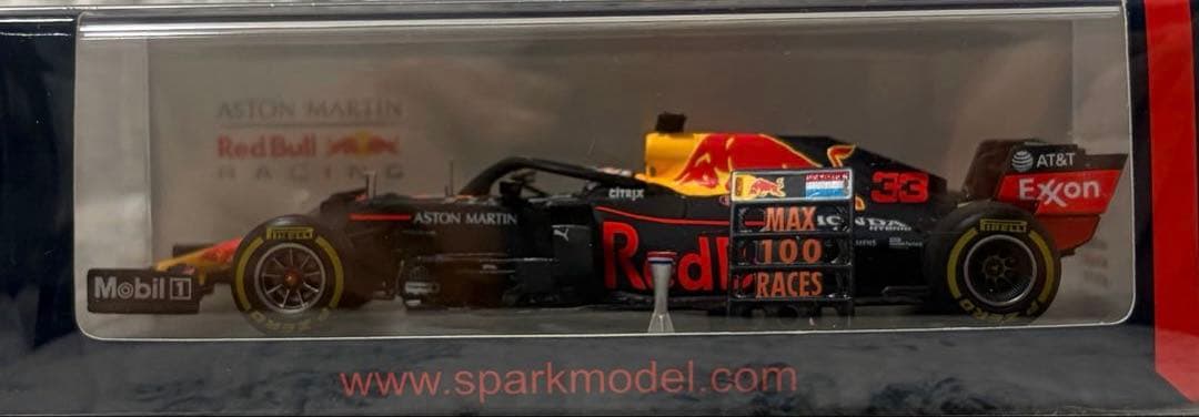 スパーク 1/43レッドブルRB15 フェルスタッペン2019USA3位100戦 スパーク 1/43レッドブルRB15 フェルスタッペン2019USA3位100戦