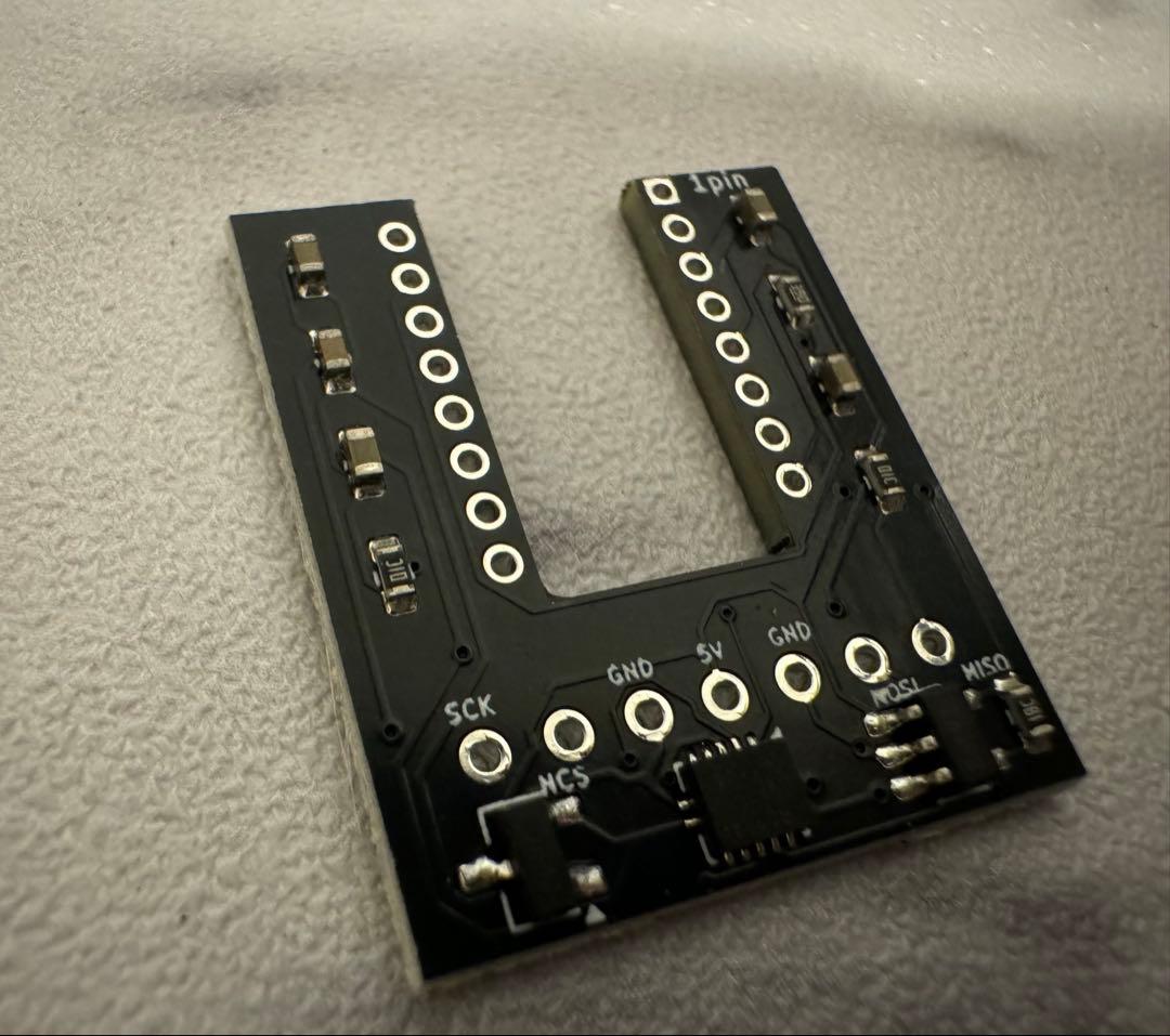 DzKeeb　トラックボール読み取り基板