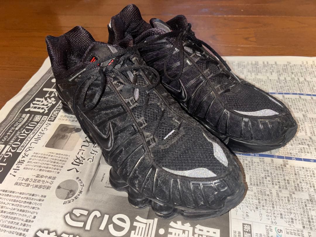 NIKE SHOX TL BLACK ナイキ ショックス ブラック 29cm