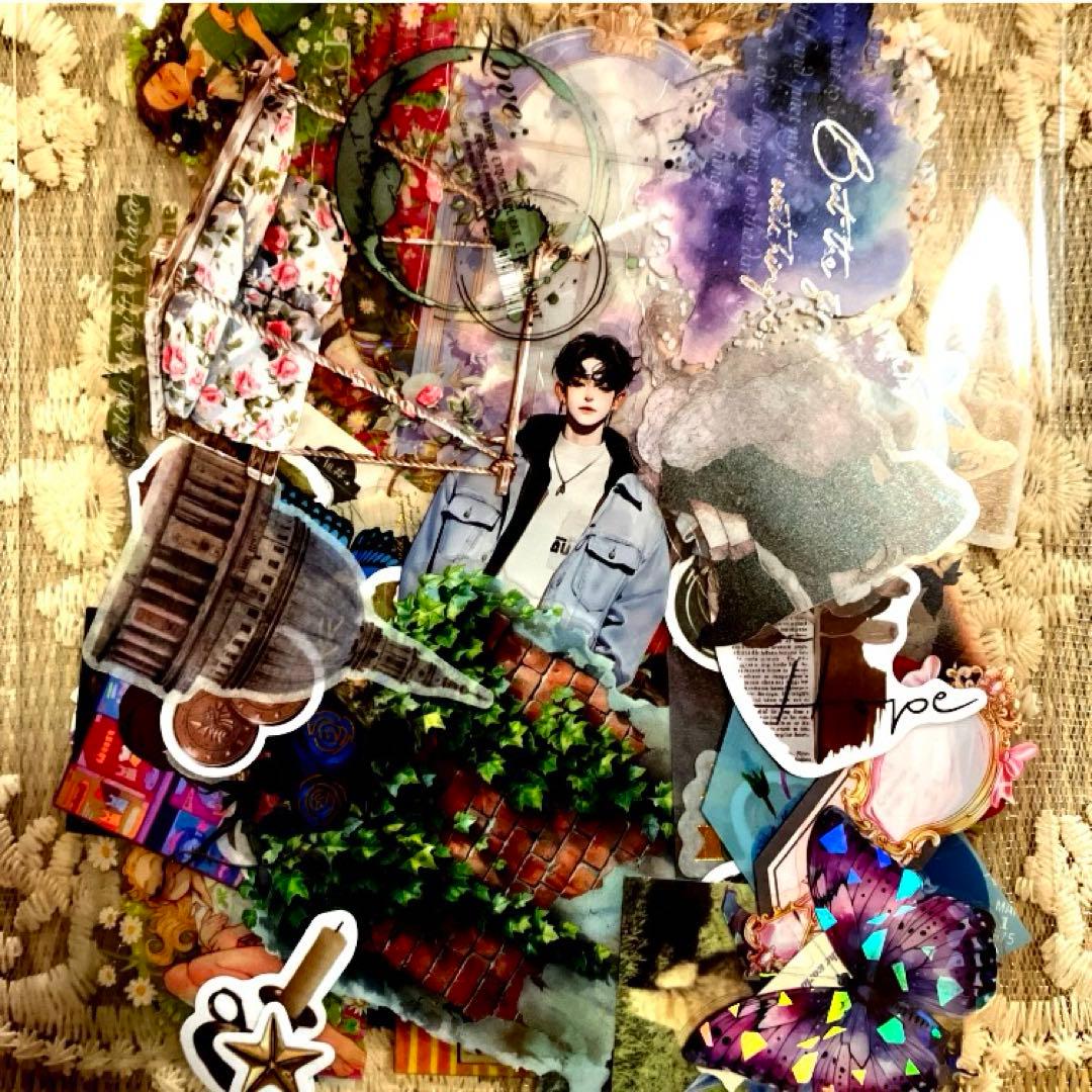 コラージュ素材 100点 おすそ分け まとめ売り - メルカリ