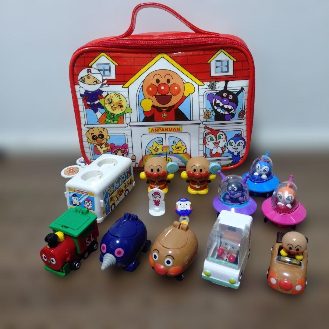 アンパンマンミュージアム　Let's Go ミニカー全８種セット、カバン他 アンパンマンミュージアムGOGOミニカー｜セガ フェイブ トイ製品