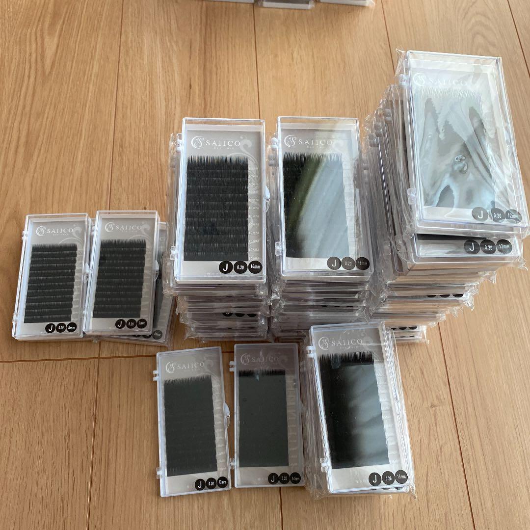 マツエク　まつ毛　Jカール　×52