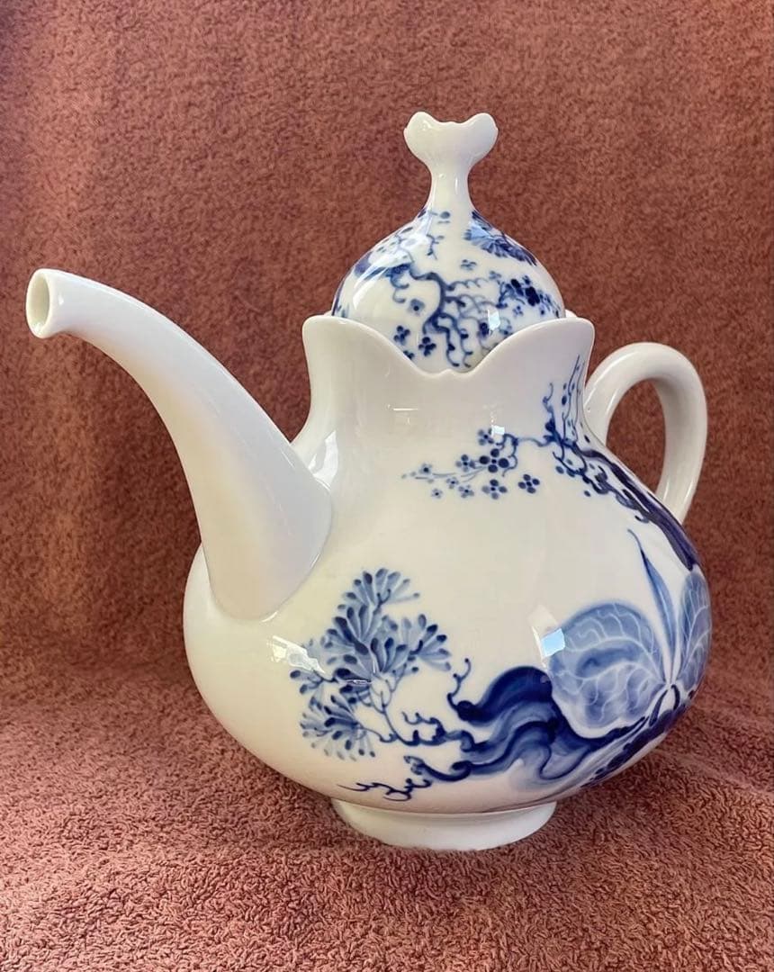 Meissen マイセン ブルーオーキッド　コーヒーポット