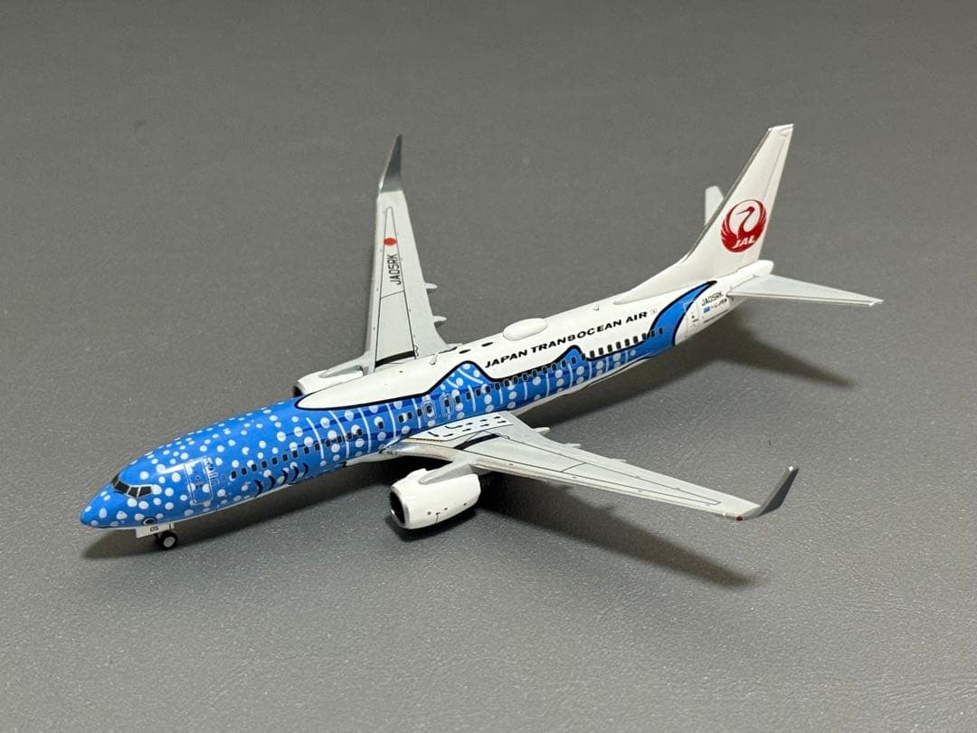 1/400 JTA JAL 日本航空 B737 JA05RK ジンベエジェット