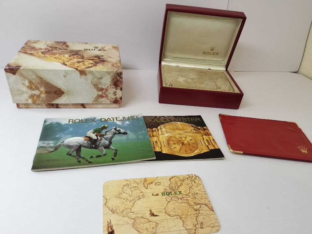 ROLEX DATEJUST ビンテージボックス付属品付き - メルカリ