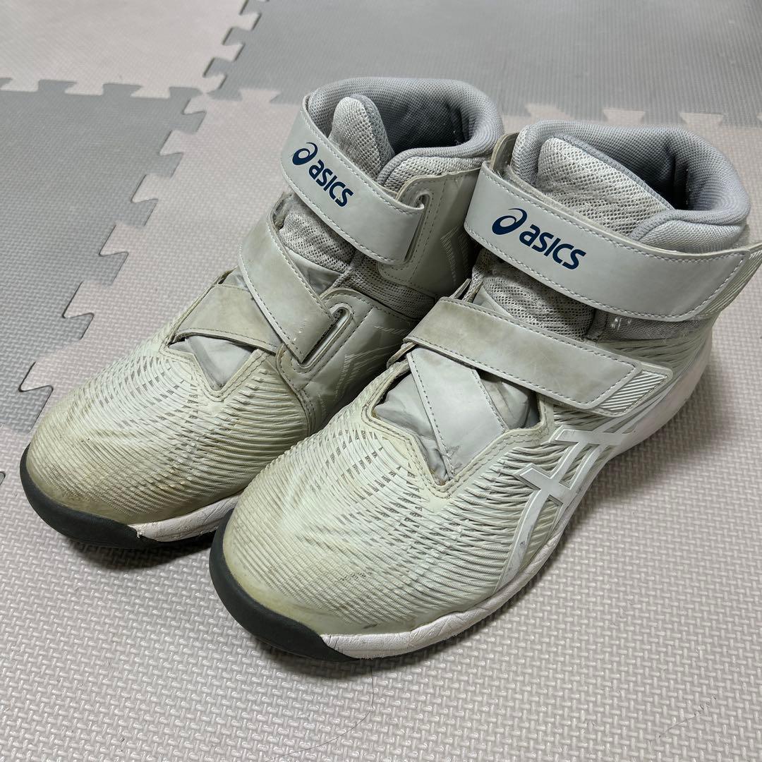 asics 安全靴ウィンジョブCP120 グラシアグレー×ホワイト 26.5cm