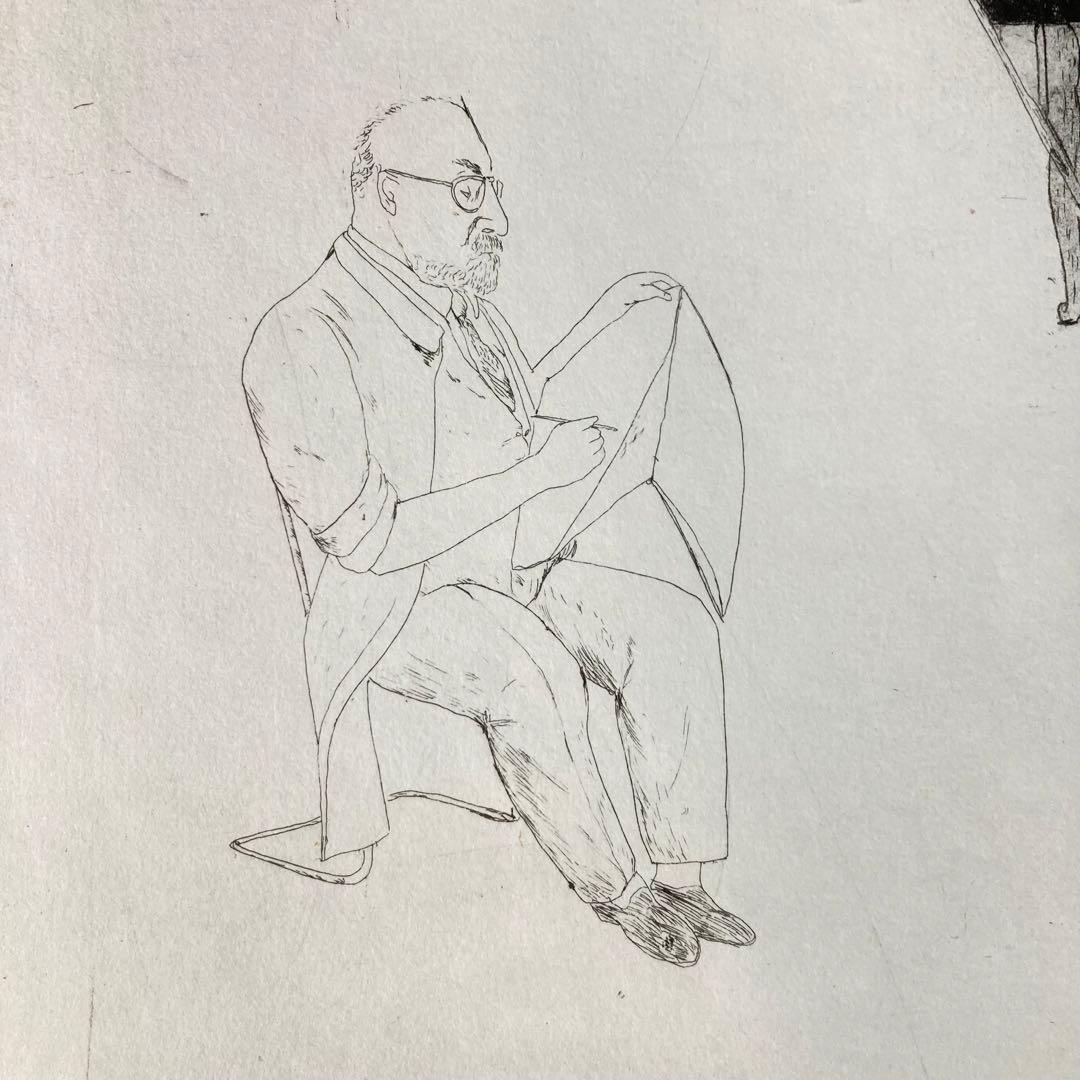 真作】山本容子「Mild Matisse」1982年 銅版画 直筆サイン 版画 - メルカリ