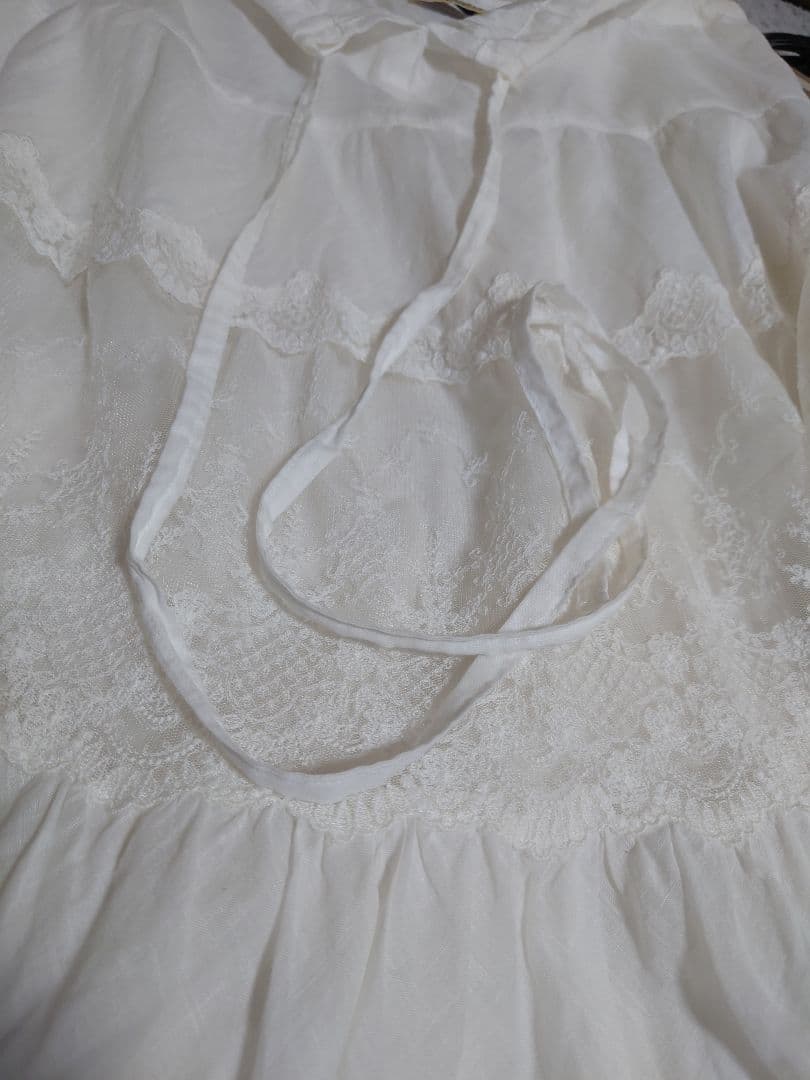 アパルトモン】レース キャミソールワンピース スカート ホワイト