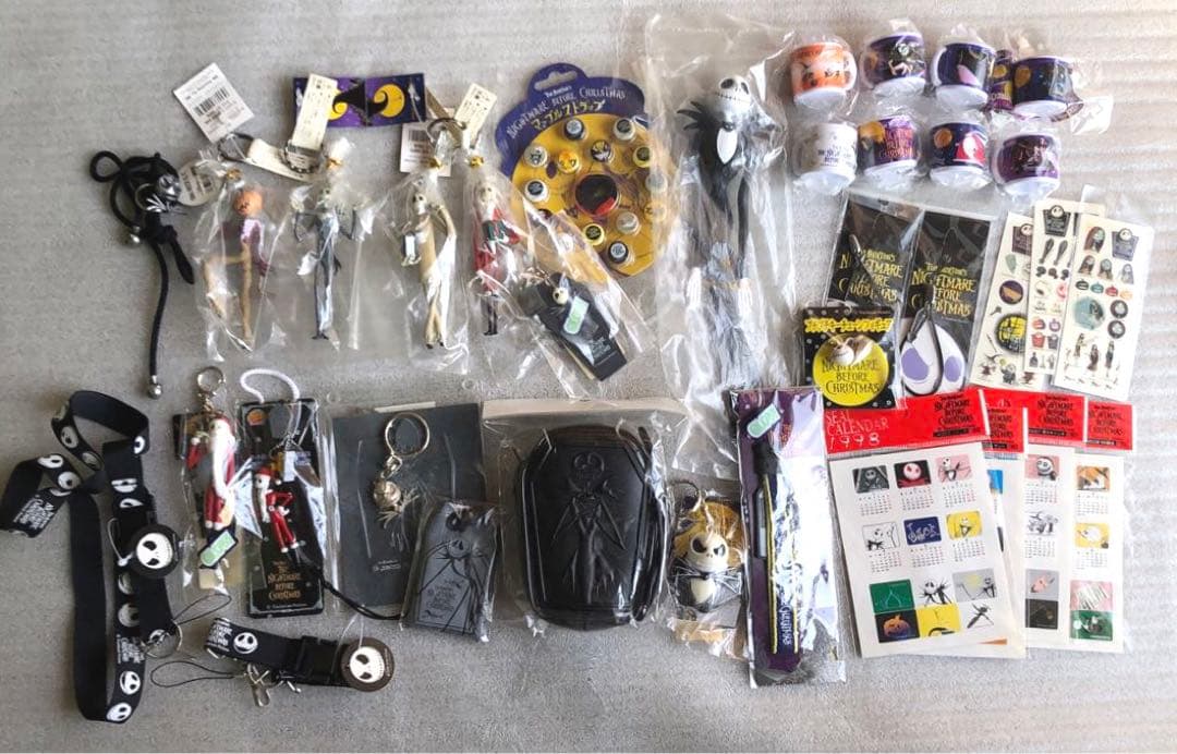 未開封 ナイトメアビフォアクリスマス グッズ色々 景品 ベンダブルジャック