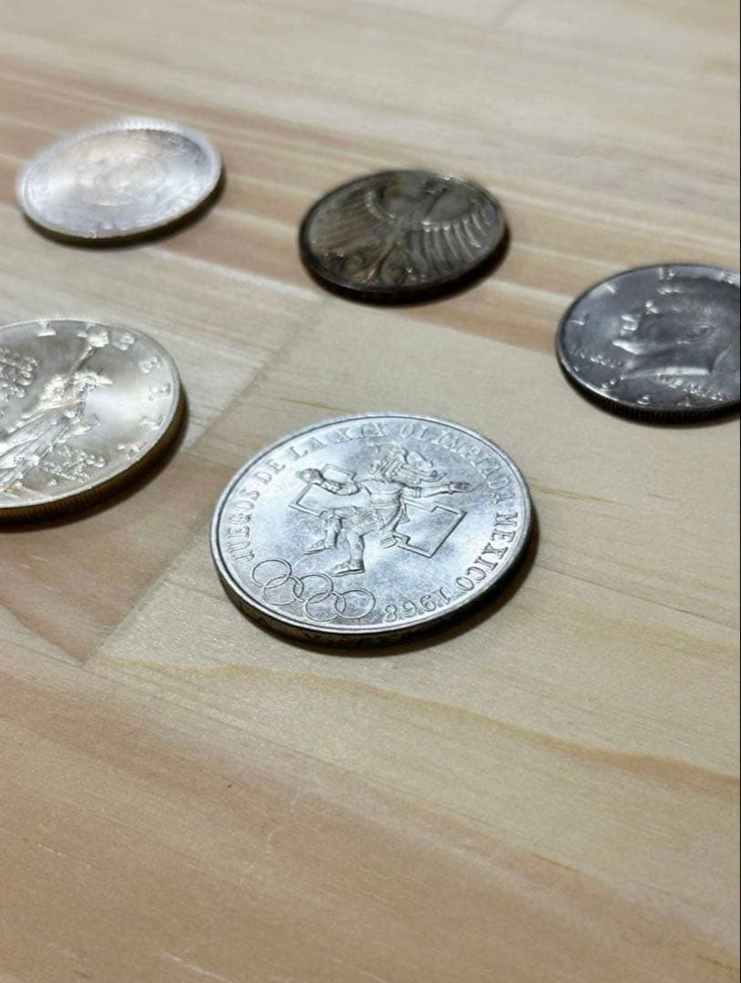 銀高騰　82.6g 世界の銀貨　まとめ売り