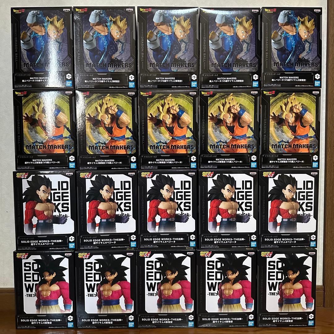 ドラゴンボール 孫悟空 ベジータ フィギュア 20点セット - メルカリ