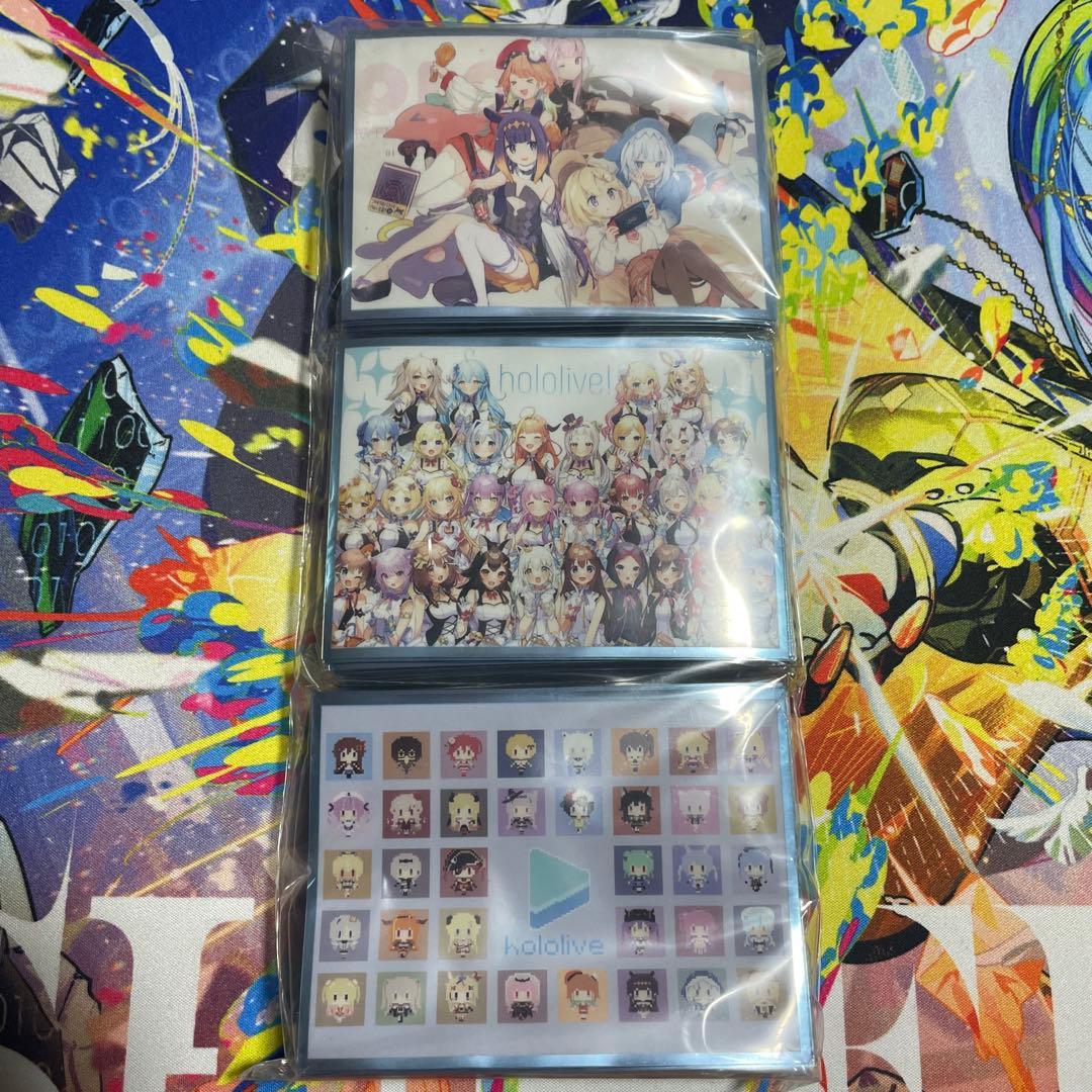 ホロライブ　hololive 同人スリーブ　カードスリーブ　ドット　白詰草 Amazon.co.jp: 白詰草 スタンダードサイズ カードスリーブ 『ホロ 風真