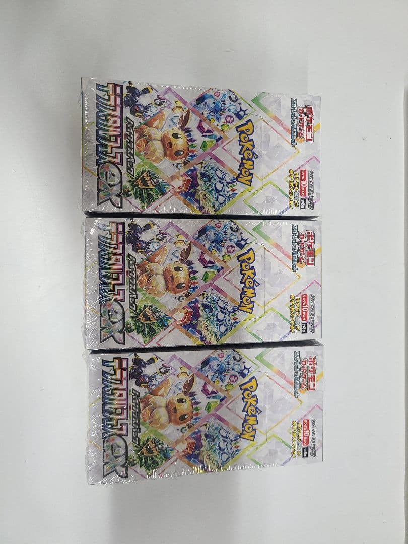 ポケカ テラスタルフェス 3BOX シュリンク付き